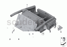Part Diagram for Rolls Royce 41 21 7128959