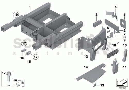 Part Diagram for Rolls Royce 41 35 7137936