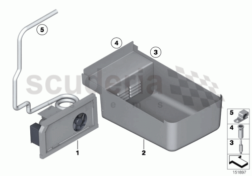 Part Diagram for Rolls Royce 51 16 6976909