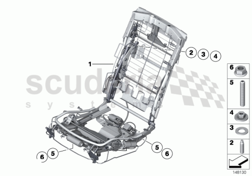 Part Diagram for Rolls Royce 52 20 7071231