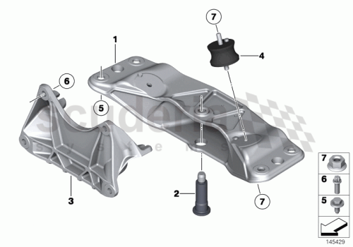 Part Diagram for Rolls Royce 07 12 9903969