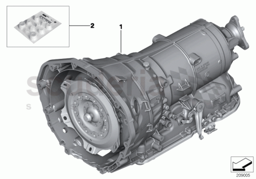 Part Diagram for Rolls Royce 24 10 7604970