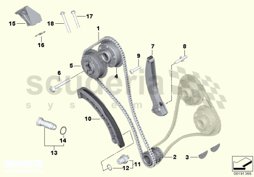 Part Diagram for Rolls Royce 11 31 7504492