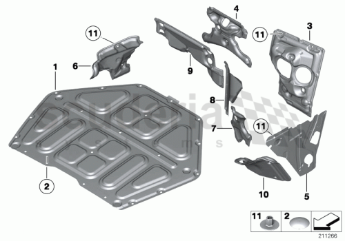 Part Diagram for Rolls Royce 51 48 9119216