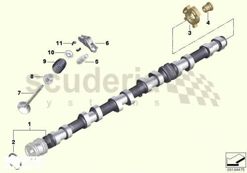 Part Diagram for Rolls Royce 11 33 0150847