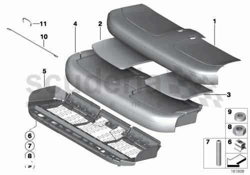 Part Diagram for Rolls Royce 52 20 7237792