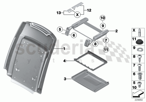 Part Diagram for Rolls Royce 07 11 9904825