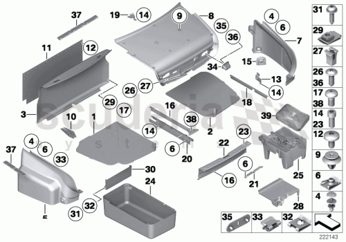 Part Diagram for Rolls Royce 51 49 7071705