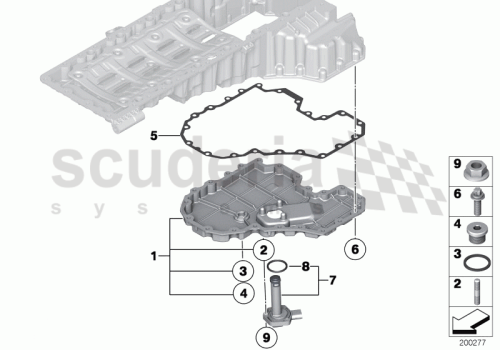 Part Diagram for Rolls Royce 07 12 9904544