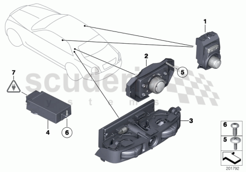 Part Diagram for Rolls Royce 61 31 9206870