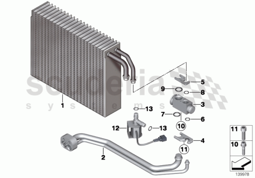 Part Diagram for Rolls Royce 64 11 0394787