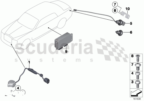 Part Diagram for Rolls Royce 07 11 9905704
