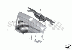 Part Diagram for Rolls Royce 51 13 7233579