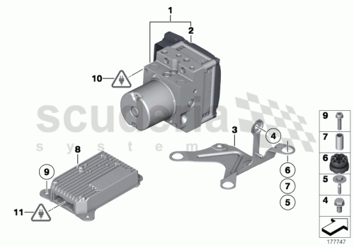Part Diagram for Rolls Royce 34 51 1162818