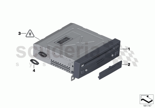 Part Diagram for Rolls Royce 65 12 9239182