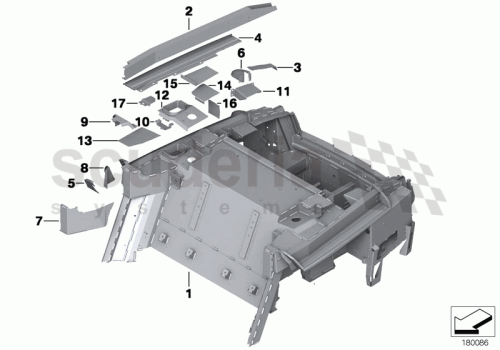 Part Diagram for Rolls Royce 41 21 7237001