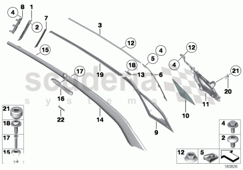 Part Diagram for Rolls Royce 51 43 9150881