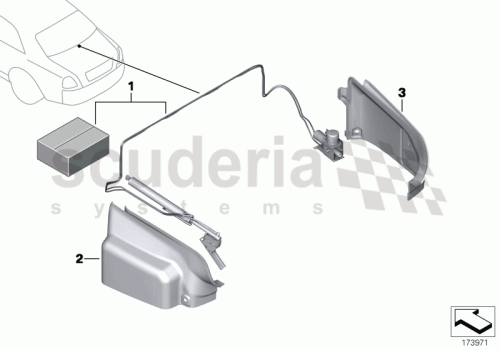 Part Diagram for Rolls Royce 51 47 7157629