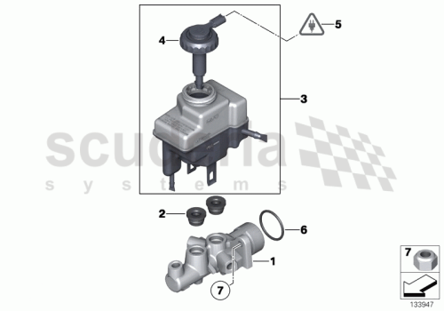 Part Diagram for Rolls Royce 34 32 6758848