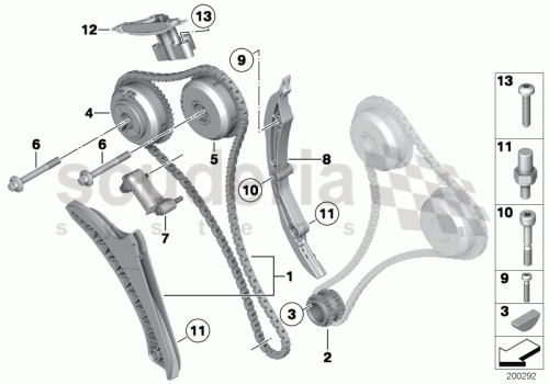 Part Diagram for Rolls Royce 11318661671