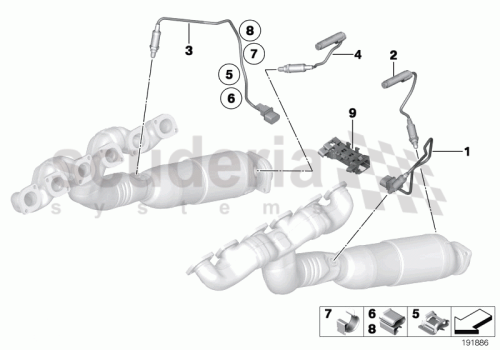 Part Diagram for Rolls Royce 11 78 7512973