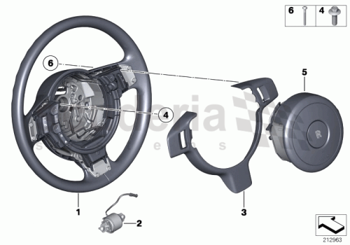 Part Diagram for Rolls Royce 32 30 6788620
