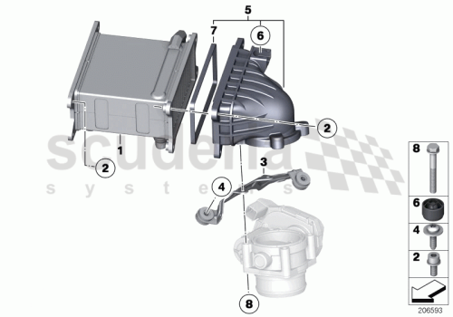Part Diagram for Rolls Royce 17 51 7578864