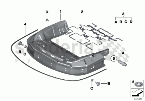 Part Diagram for Rolls Royce 52 10 6986246