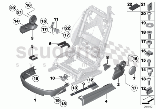 Part Diagram for Rolls Royce 52 10 7237806