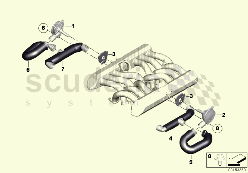 Part Diagram for Rolls Royce 11 15 7550933