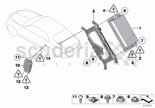 Part Diagram for Rolls Royce 84 10 9224674