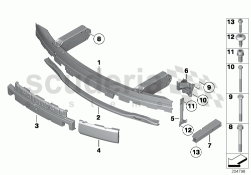 Part Diagram for Rolls Royce 07 12 9903979