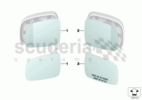 Part Diagram for Rolls Royce 51 16 7213234