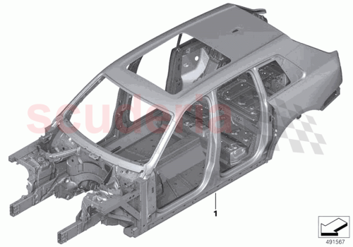 Part Diagram for Rolls Royce 41 00 8497083