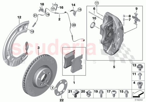 Part Diagram for Rolls Royce 34116861800