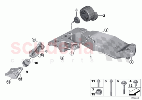 Part Diagram for Rolls Royce 22326876772