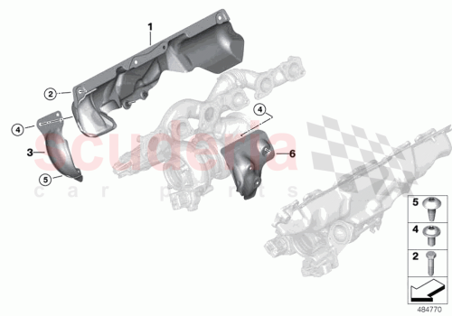 Part Diagram for Rolls Royce 11659797644