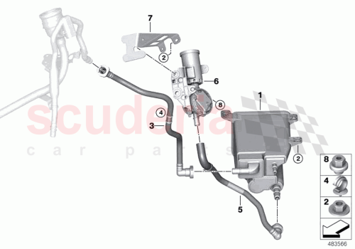 Part Diagram for Rolls Royce 16139487474