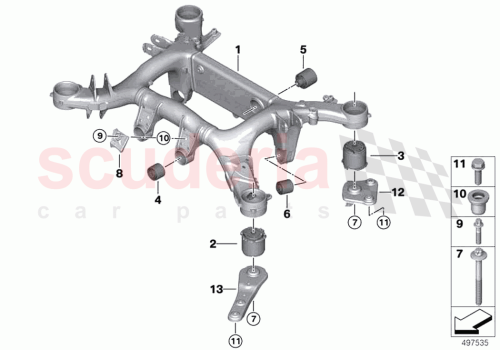 Part Diagram for Rolls Royce 33306874544