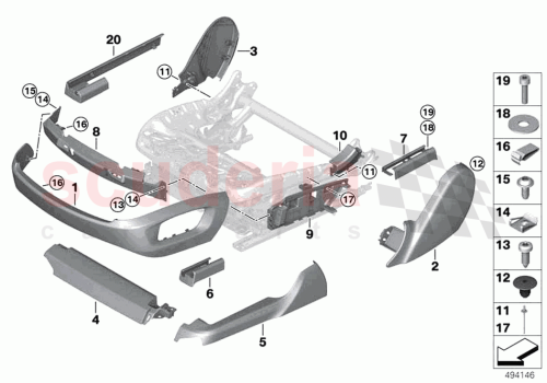 Part Diagram for Rolls Royce 52108493865