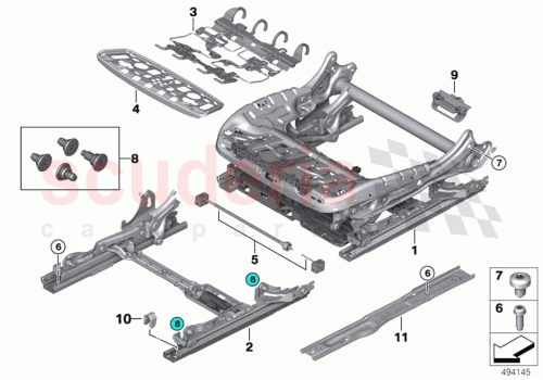Part Diagram for Rolls Royce 52207947849
