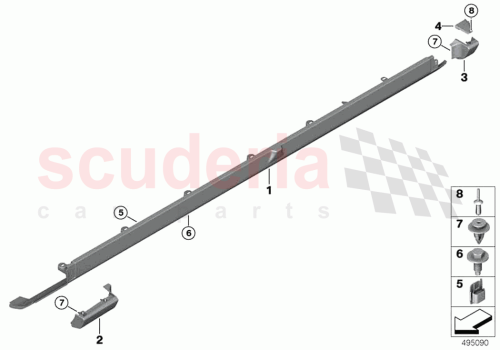 Part Diagram for Rolls Royce 51777452193