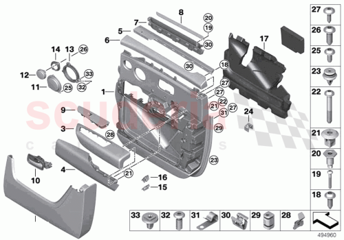 Part Diagram for Rolls Royce 51427471500
