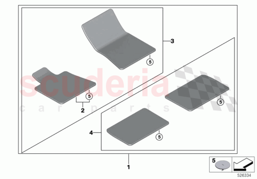 Part Diagram for Rolls Royce 51475A013F6