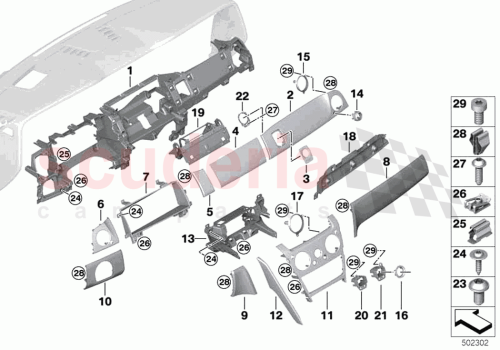 Part Diagram for Rolls Royce 51456803218