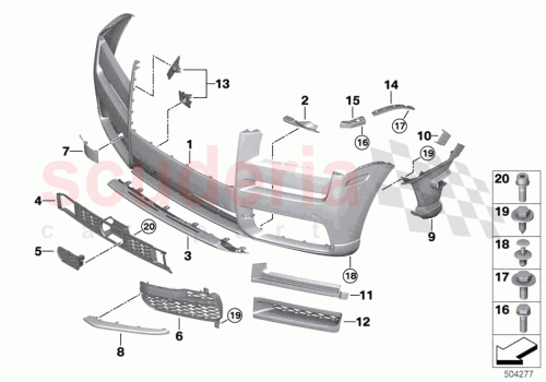 Part Diagram for Rolls Royce 07129907072