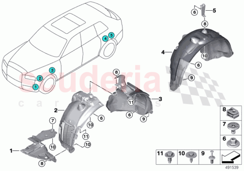 Part Diagram for Rolls Royce 51757441332