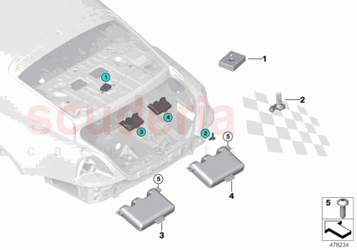 Part Diagram for Rolls Royce 65209249406