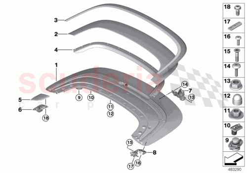 Part Diagram for Rolls Royce 51247072496
