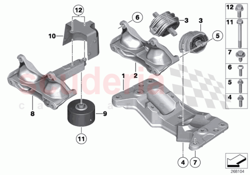 Part Diagram for Rolls Royce 07119907865